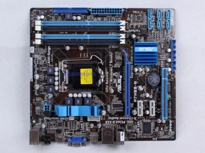 ASUS P7H55-M Motherboard Intel H55 Socket LGA 1156 DDR3 - Image 1 of 4