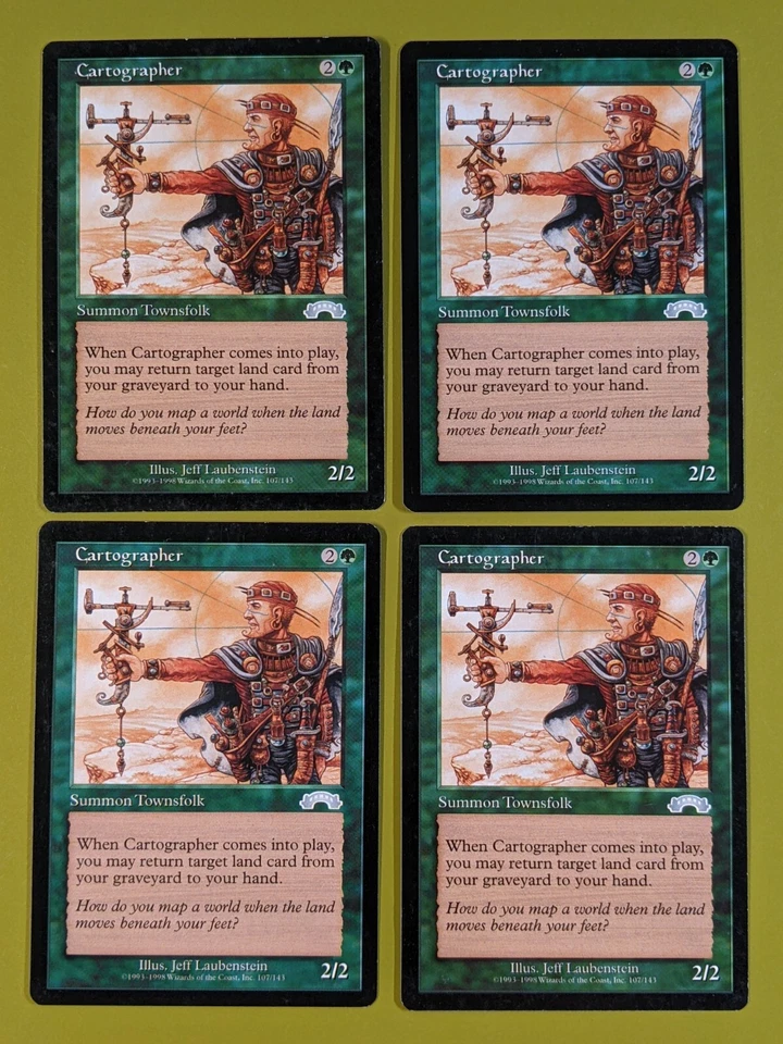 Cartographer x4 Exodus 4x Playset Magic the Gathering MTG - Image 1 of 1