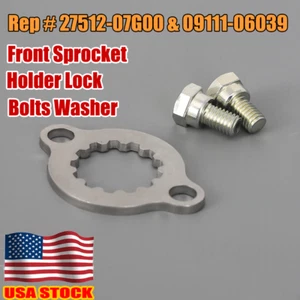 For Suzuki LTZ400 KFX400 Front Sprocket Holder Lock Bolts Washer ATV 09111-06039 - Picture 1 of 9