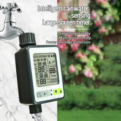 Программируемый автоматический контроллер орошения таймер полива сада датчик дождя - Изображение 1 из 4