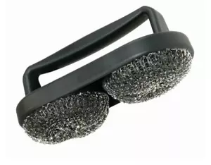 Mr. BarBQ Dual-Head Oversized Stainless Steel Grill Scrubber Brush - 0123 - NEW - Picture 1 of 3