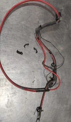 BMW 525I E60 2007 OE MAIN POSITIVE POWER WIRE RED BATTERY 6-927-705 EE923T 4N - Image 1 of 4
