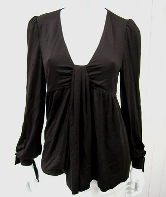 BLUSA MANGA LARGA CYNTHIA CYNTHIA STEFFE TALLA M Mediana Sólida NEGRA Foto 1 de 4