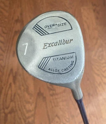 Excalibur Oversize Titanium 7-Wood ⛳️ RH Ladies Flex Graphite Shaft  ~39" - Image 1 of 4