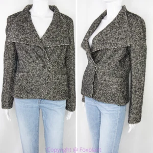 Vintage Women's Piazza Sempione wool silk blend jacket, Italian size 40 - Picture 1 of 12