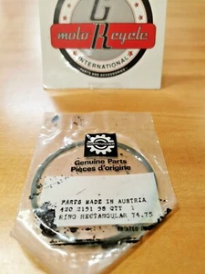 NOS CAN-AM TNT MX250   PISTON RING TRAPEZ  74.75MM   420-215-158  CA5 - Bild 1 von 3
