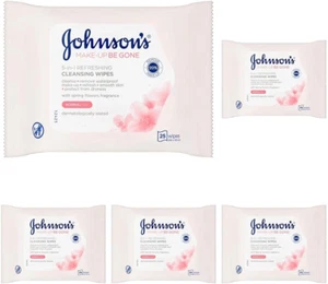 Johnson'S Face Care Make up Be Gone Refreshing Wipes - Pack of 125 - Picture 1 of 12