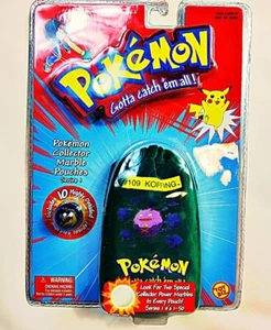 Vintage Pokemon Series 1 #109 KOFFING GREEN Pouch Bag w/10 Marbles Sealed NEW - Bild 1 von 4