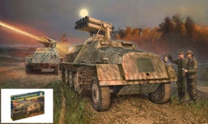 KIT MODELLINO CARRO ARMATO ITALERI PANZERWERFER 42 15 CM AUF SWS SCALA 1/35 - Foto 1 di 5