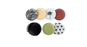 Thirstystone Melamin Vorspeisenteller, 6er Set - Mehrfarbig - Bild 1 von 4
