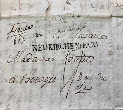 Lettre de la CAMPAGNE DE RUSSIE  / Marque Grande Armée / Napoléon 1er (1812) - Photo 1/4