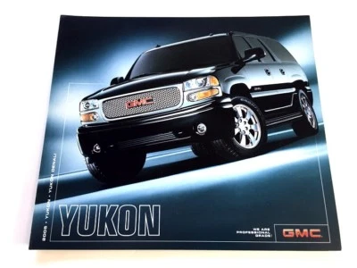 2005 GMC Yukon and XL and Denali 36-page Original Sales Brochure Catalog Foto 1 de 4