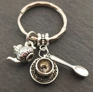 Brand New Tealovers Silver Keyring.. - Picture 1 of 1