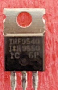 1pcs IRF9540 P-Channel MOSFET Vdss=-100V Rds(on)=0.117ohm Id=-23A TO220AB - Picture 1 of 2