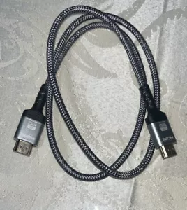 Highwings 4K HD 6.6ft Nylon Braided HDMI Cable NEW - Picture 1 of 2