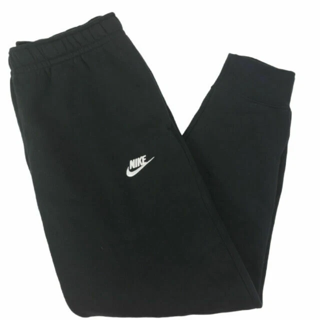 Nike Sportswear Club Fleece Jogger Pants - Black/White, Size M
