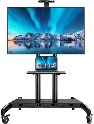Mobile Tv Stand For 5590 Inch Flat/curved Screen Tv Max Vesa 800x500mm Outdoor T - Image 1 of 4