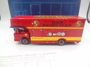 Exoto EXO00020 Ford C Lorry Car Transporter Gelo Racing Team Porsche 1:43 Scale - Picture 1 of 13