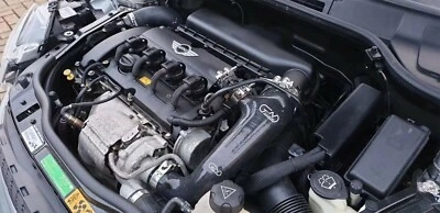 Tubo de entrada de manguera de silicona Fit Mini Cooper S R56 N14 2007-2012 4 capas negro Foto 1 de 4