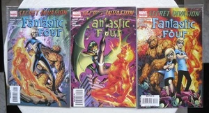 Secret Invasion Fantastic Four No. 1 To 3 Complete Run Vo New Near Mint / Mint - Picture 1 of 1
