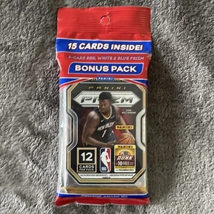 Panini Prizm 2020-21 paquete de violonchelo de baloncesto de la NBA 15 tarjetas totalmente nuevo sellado de fábrica - Imagen 1 de 2