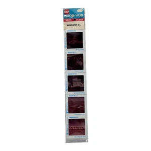 Vintage GAF Pana-Vue Travel Slides Washington DC Capitol Pentagon *Sealed New - Picture 1 of 8