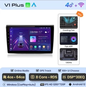 RADIO 2 DIN 9" PER FIAT BRAVO 07/12 ANDROID GPS BLUETOOTH USB 4/64 CARPLAY 4G - Foto 1 di 4