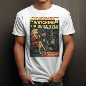 Camiseta New Wave Rock Punk Inspirada en Elvis Costello The Sex Pistols Clash Años 70 - Imagen 1 de 2