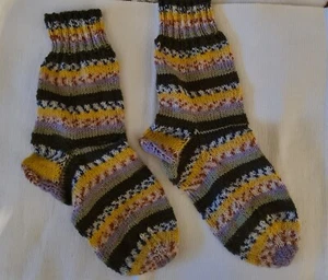 wollsocken handgestrickt Größe 38/39 - Bild 1 von 3