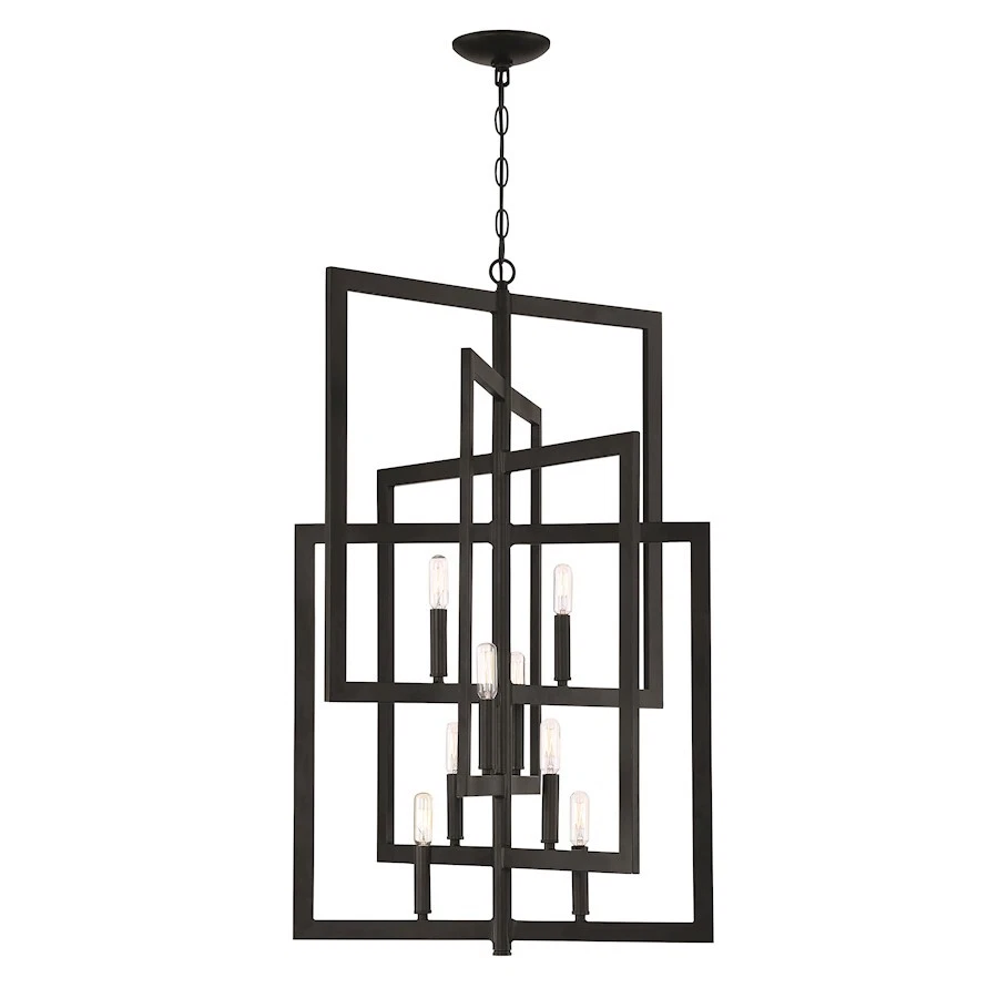Craftmade Portrait 8 Light Foyer, Espresso - 44938-ESP - Image 1 of 1