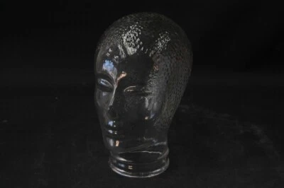 Teste di Vetro Difettoso Decorazione Trasparente Supporto per Cappello Cuffie - Immagine 1 di 4