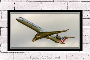 American Eagle (PSA Airlines) CRJ-900LR 10" x 20" Color Photograph (APPM10029) - Picture 1 of 2