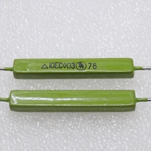 2x 10 Ohm,10%  Ceramic  Resistor ussr - Picture 1 of 3