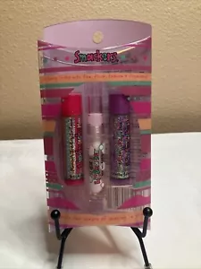 RARE Vintage Lip Smackers Holiday 2004 Pack Of 3, 2 Original & 1 Liquid - Picture 1 of 9