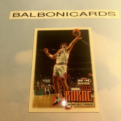 1999-00 Skybox NBA Hoops - #158 Toni Kukoc Chicago Bulls NM+ Free Shipping! - Image 1 of 2