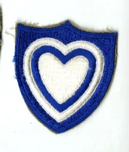 XXIV Corps White Back Patch WWII Vintage Pacific - Picture 1 of 2