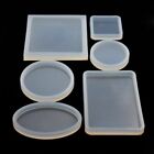 1pc Clear White Mixed Shapes Silicone Mold Handmade Epoxy Resin Molds Jewelry Fi