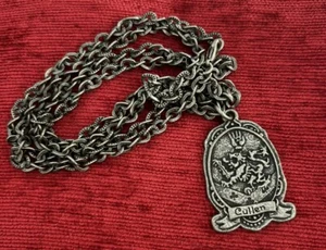 "Collar colgante Twilight Vampire Saga película Cullen tono plata 18""" - Imagen 1 de 2