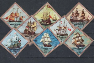Paraguay Maritime History Ships Set 1978 MNH A-21 - Bild 1 von 1