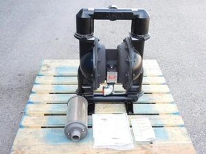 Aro 666250-G22-C Double Diaphragm Pump, Aluminum, Air Operated, Nitrile, 172 Gpm - Picture 1 of 8
