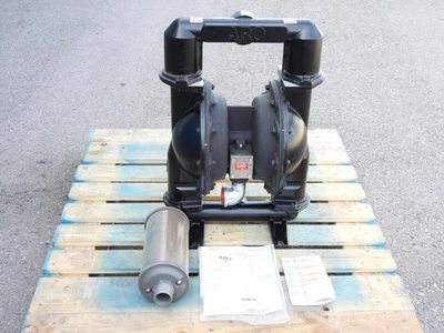 Aro 666250-G22-C Double Diaphragm Pump, Aluminum, Air Operated, Nitrile, 172 Gpm - Image 1 of 4