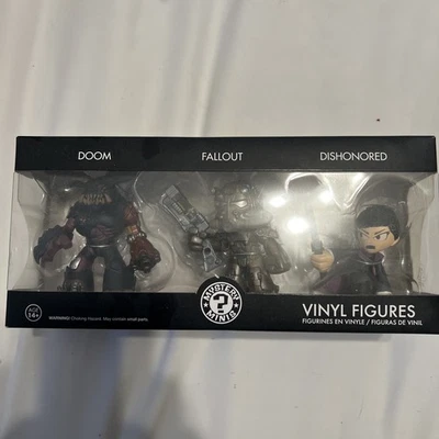 RARE: Fallout/Doom/Dishonored Funko Figures - E3 2015 Promotional Item *NEW* - Image 1 of 4