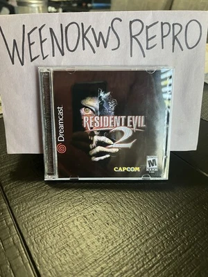Resident Evil 2 HANDMADE Display Case Double disc case Dreamcast - Image 1 of 4