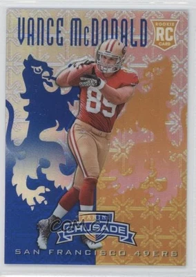 2013 Panini Rookies & Stars Rookie Crusade Blue Vance McDonald #39 RC - Image 1 of 2