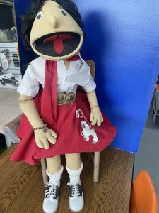 VTG 1970's  Full Body  Life - Like  Hand Puppet- Cheerleader  Hand Made  #25-47 - Picture 1 of 24