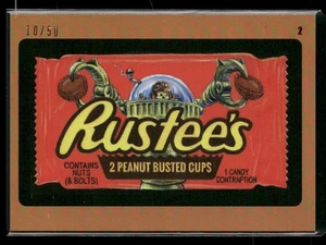 2025 Topps Wacky Attacky Packages #2 Rustee’s 2 Peanut Busted Cups 10/50 Insert - Picture 1 of 2