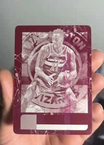 Dwight Howard 1/1 Printing Plate Panini Court Kings Magenta Washington Wizards - Picture 1 of 2