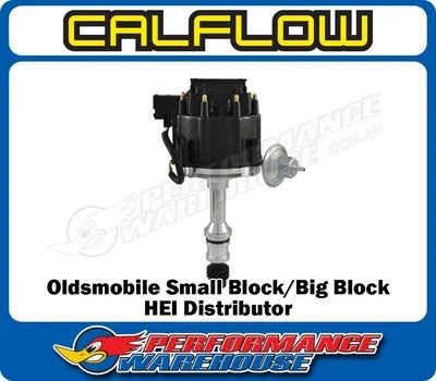 Oldsmobile V8 Small Block/Big Block 330 350 400 455 HEI Distributor - Black Cap - image 1 of 3