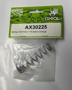 Axial Wraith Rock Crawler Axial Spring 14x70mm 1.75lbs/in Orange 2 AX30225 - Picture 1 of 3
