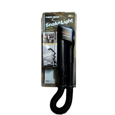  Black & Decker SnakeLight Snake-Light Flexible Flashlight NEW with stand  READ - Image 1 of 2
